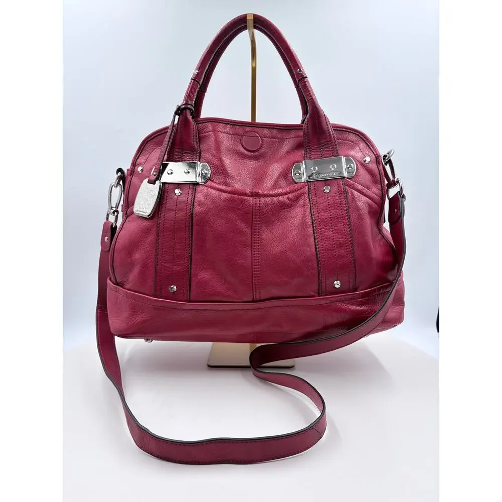 Makowsky Red Hand Bag/Crossbody purse